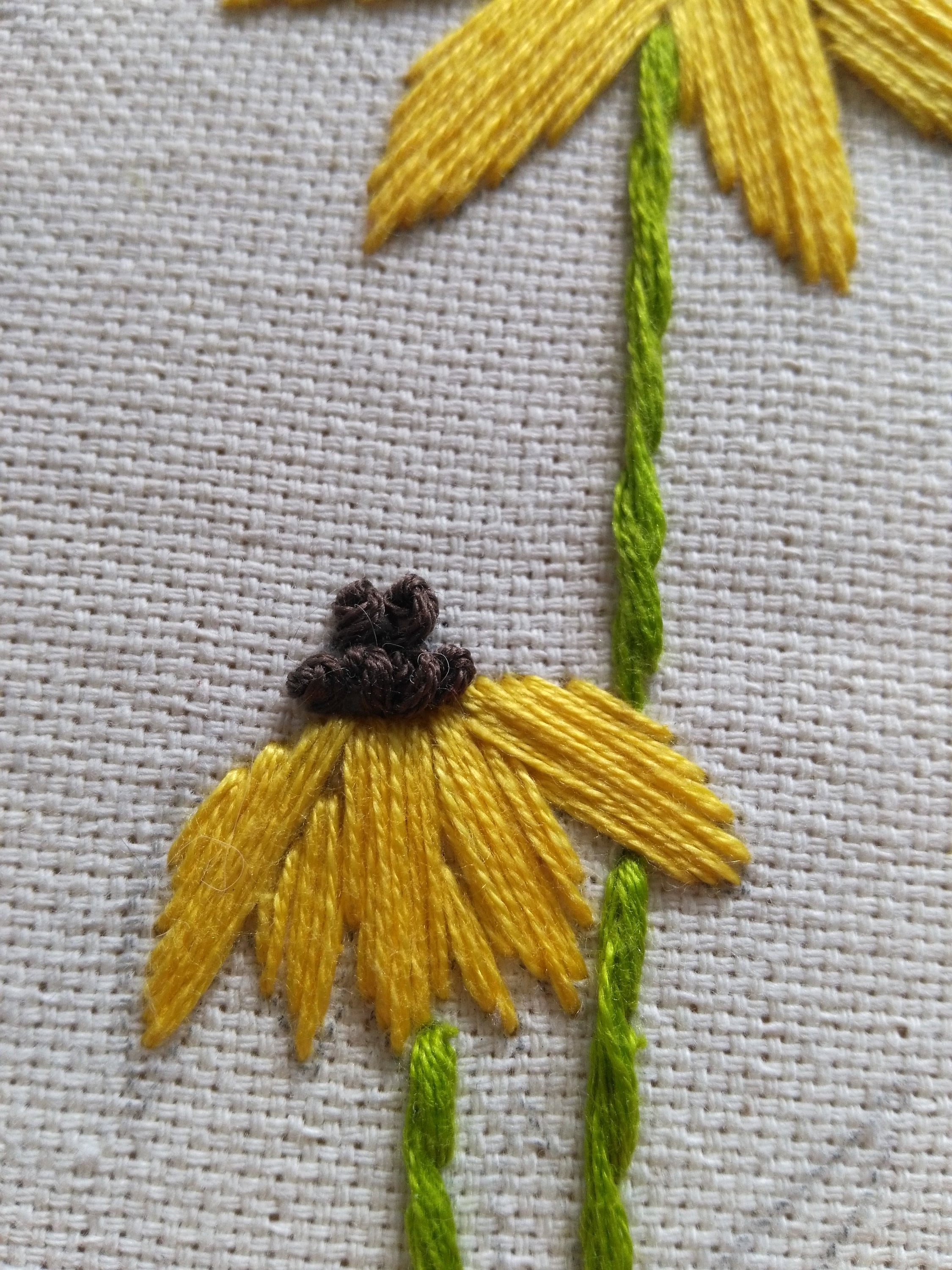 Wildflowers Embroidery pattern PDF Digital tutorial Summer