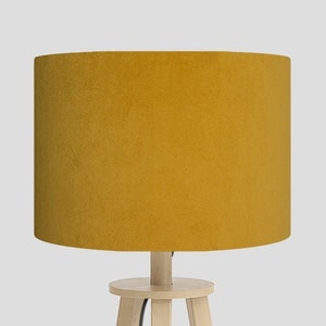 Velvet handmade shade - HONEY