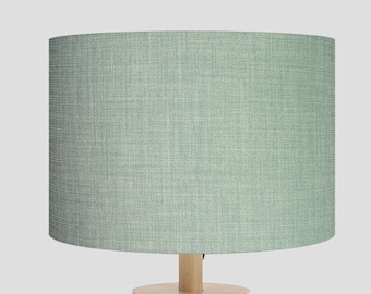 Handmade Lampshade using Linoso Cloud Fabric for Table lampshade, Floor lampshade or ceiling lampshade. Drum lampshade