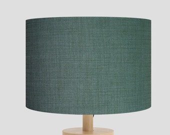 Handmade Lampshade using Linoso Mineral Fabric for Table lampshade, Floor lampshade or ceiling lampshade, Drum lampshade