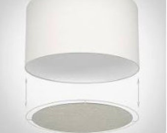 Drum Lampshade Diffuser: Acrylic Light Softener (20-45cm)