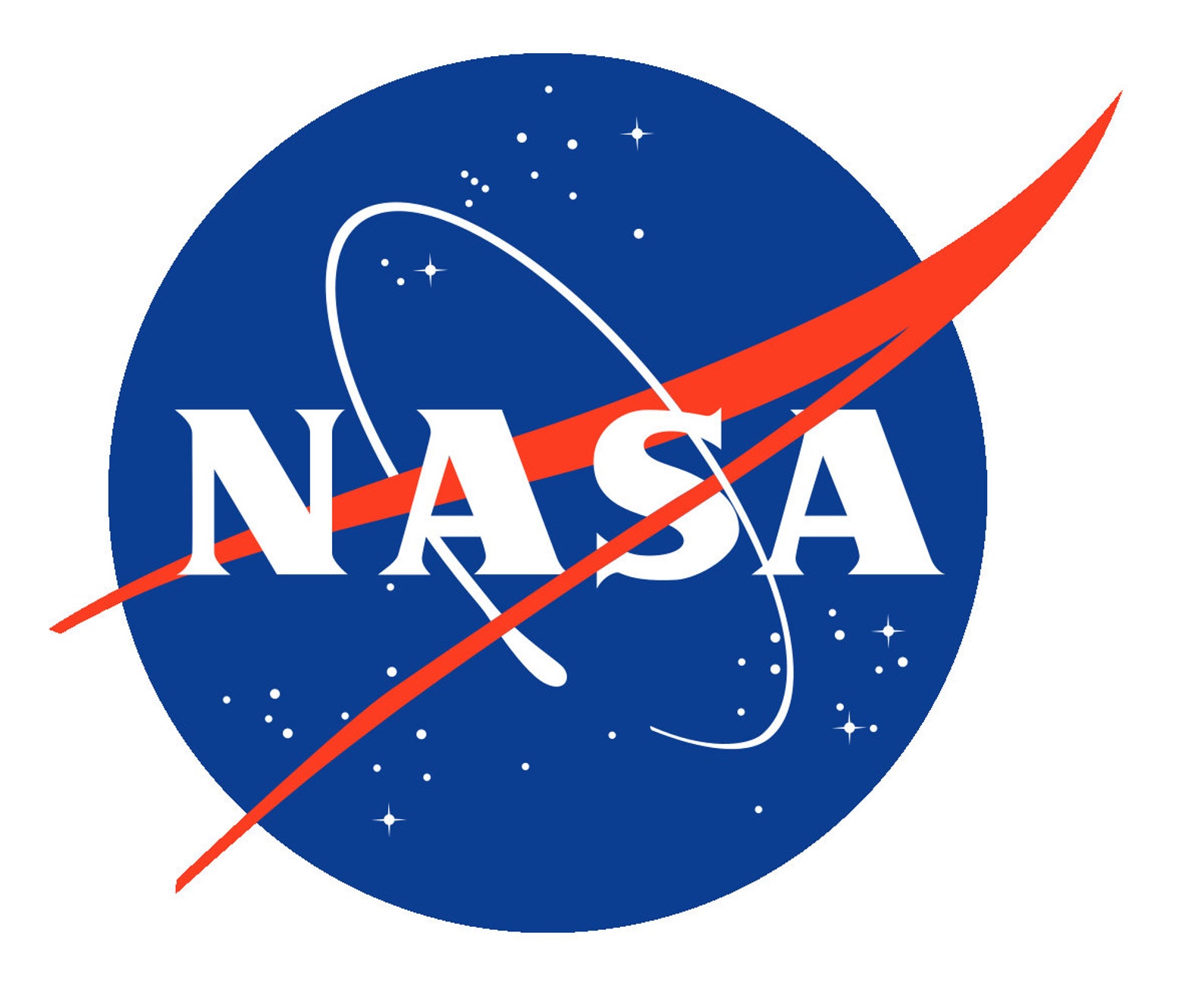 NASA Logo Vinyl Sticker Round 3 Inch Diameter - Etsy