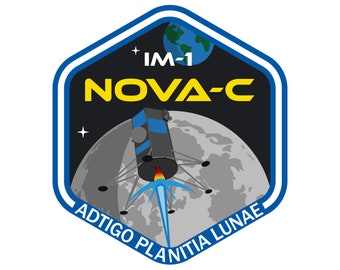 SpaceX IM-1/Nova C Vinyl Sticker - 3 inch