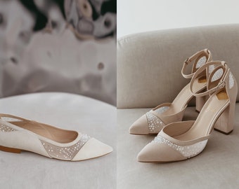 Combine Designs of Different JADE Shoe Styles Into a Unique One, Change the Heel Height, Re-design of Wedding Shoes, Add-on for orders