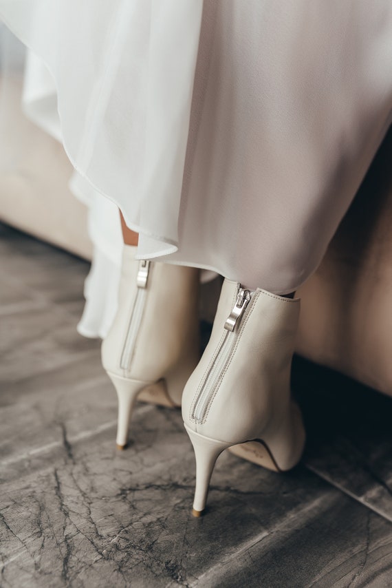 glitter wedding boots