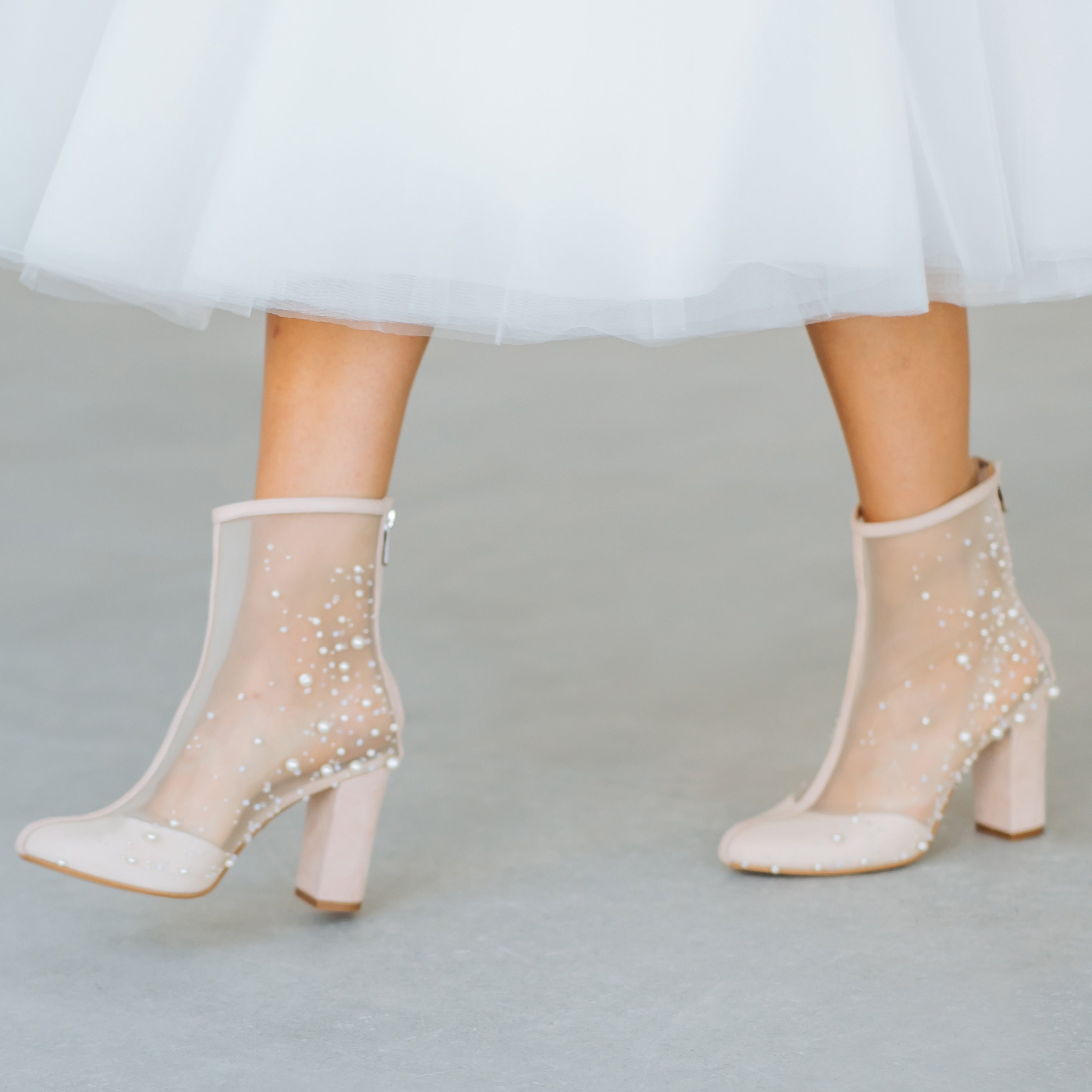 wedding ankle boots