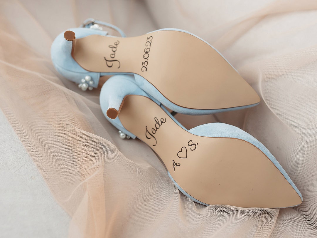 Novia Personalizados Zapatos Novia Grabados Personalizar Suela Zapatos Boda  2025, image size:1080x810