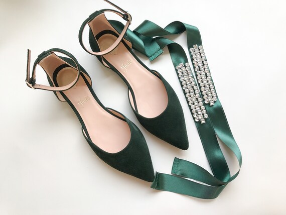 Handmade Wedding Sandals Flat Shoes Bridal Flats Blush - Etsy