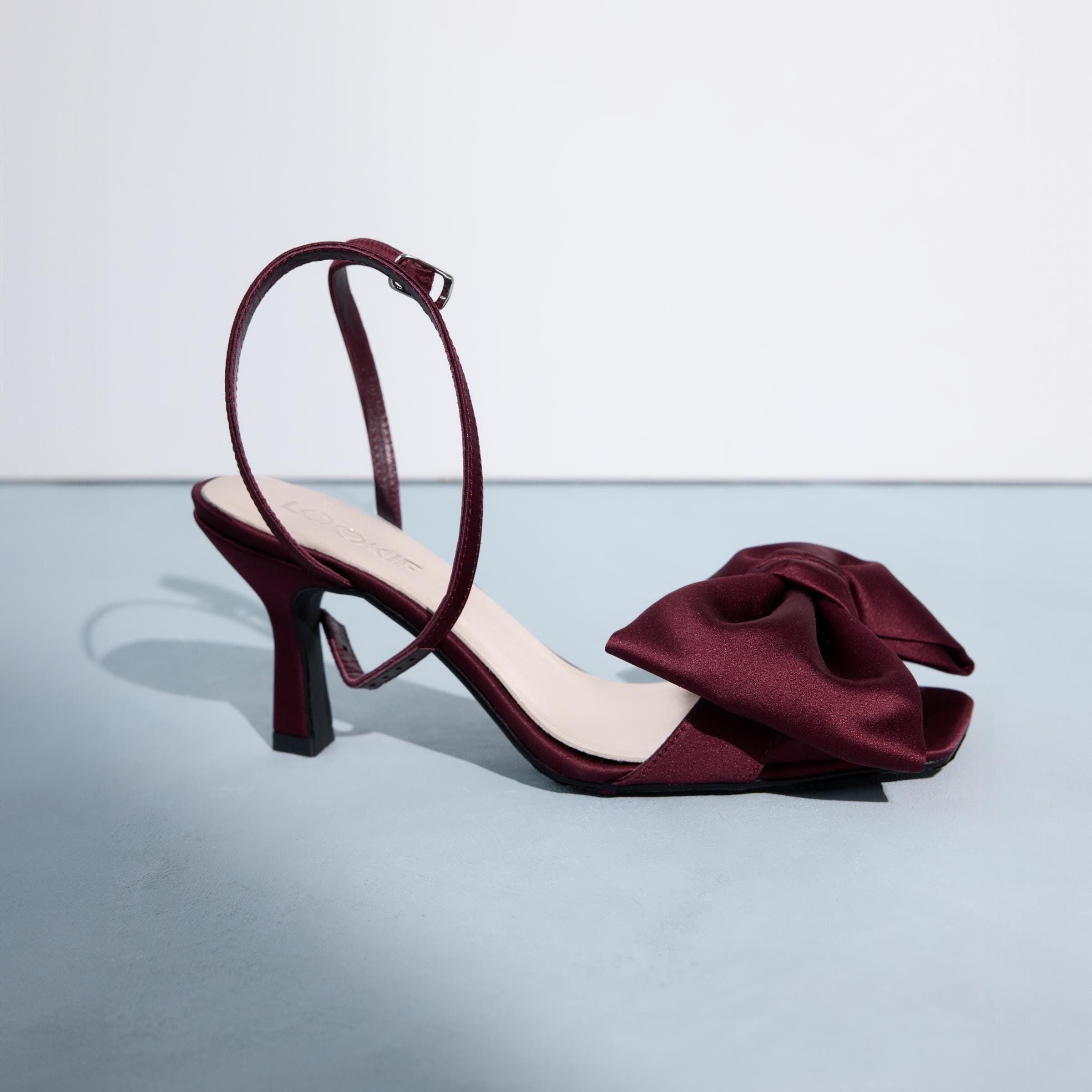womens burgundy dress sandals Women's Burgundy Sandals and Flip-Flops
