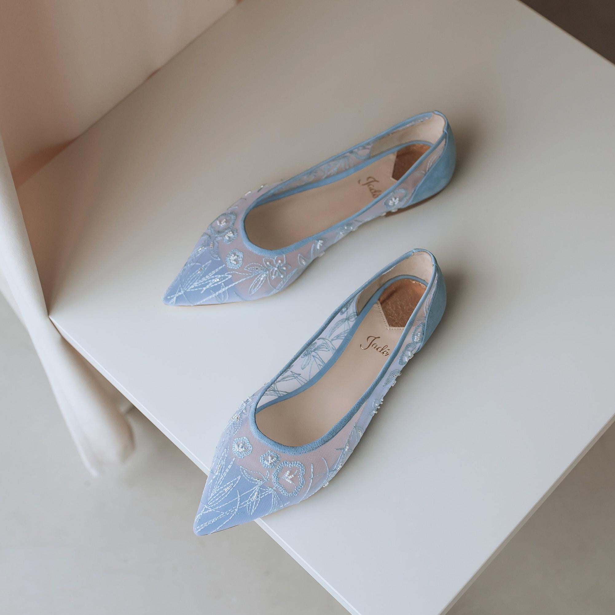 dusty blue dress shoes MissJophiel Straps V Neck Star Tulle Mini Dress with Lace Up Back main image 0