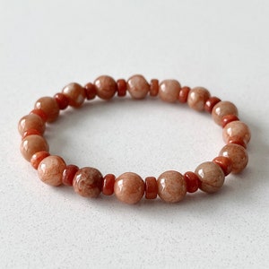 thumbnail image 2 of Handmade 5x8mm Faceted Natural Red Jade Gem Stone Rondelle Beads 2 of 12