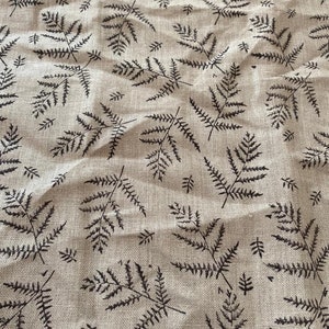 Handloom Linen Fabric - most popular block print fabric  - best for Upholstery , cushion cover , sofa/chair cover , and other crafts