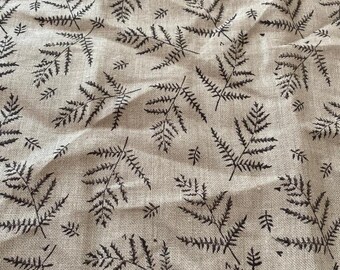 Handloom Linen Fabric - most popular block print fabric  - best for Upholstery , cushion cover , sofa/chair cover , and other crafts