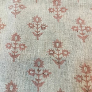KEYY// lin tissé à la main lin fleur, tissu d'ameublement, taie d'oreiller, lin épais, taie d'oreiller, tissu de draperie