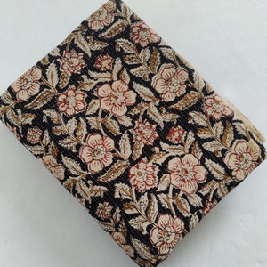 Indian Block Print, cotone indiano, stampa stampata a mano, tagliata su misura, tessuto indiano, tessuto per stampa Peace Block, tessuto per cucito e trapuntatura
