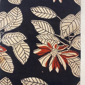 Beautiful Hand Block Printed Fabric, Cotton Fabric, Indian Fabric, fabric by yard, Block Printed Cotton womens clothing