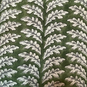 Block Print Fabric, Floral Print Linen, By the yards, Pillow Cover Fabric, For Table Cloth, Hand Woven Thick Linen Fabric For Upholstery