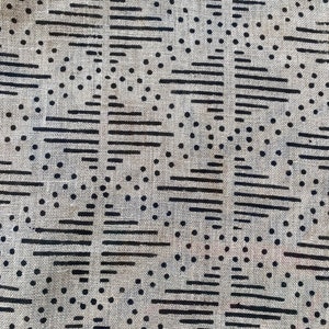 ZIG ZAG// Indian Hand Block Print Fabric, Indian Linen Fabric, Block Print Fabric, Designer Floral Printing Fabric, Upholstery fabric,