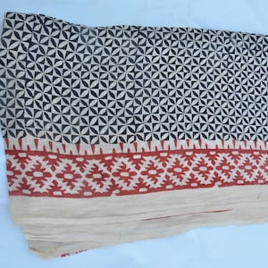 Block Print Scarves, Indian Cotton Sarong, Decorative Handmade Cotton, Beach Pareo, Printed Sarong, Organic cotton sarong, natural colour