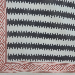 Block Print Scarves, Indian Cotton Sarong, Decorative Handmade Cotton, Beach Pareo, Printed Sarong, Organic cotton sarong, natural colour