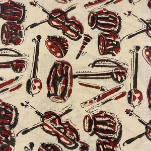 Beautiful Hand Block Printed Fabric, Cotton Fabric, Indian Fabric, fabric by yard, Block Printed Cotton womens clothing