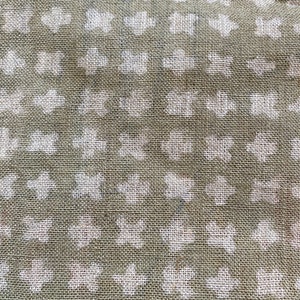 PLUS//Indian Hand Block Print Fabric, Indian Linen Fabric, Block Print Fabric, Designer Floral Printing Fabric, Upholstery fabric,