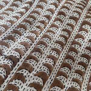 AVVA//Indian Hand Block Print Fabric, Indian Linen Fabric, Block Print Fabric, Designer Floral Printing Fabric, Upholstery fabric,