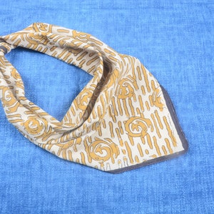Indian Handmade Hand Block Print Natural Casual Dinner Wedding Vintage Napkin, Throw, Face Neck Wrap, Bandana Scarf