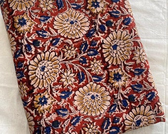 Indigo fabric, Bird print,Cotton Fabric, Printed Cotton Fabric, Hand Block Print Fabric, Fabric By Yard,  Block Print Fabric, Fabric