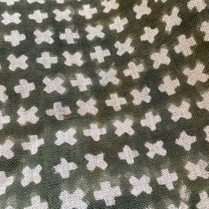 PLUS// Indian Hand Block Print Fabric, Indian Linen Fabric, Block Print Fabric, Designer Floral Printing Fabric, Upholstery fabric,