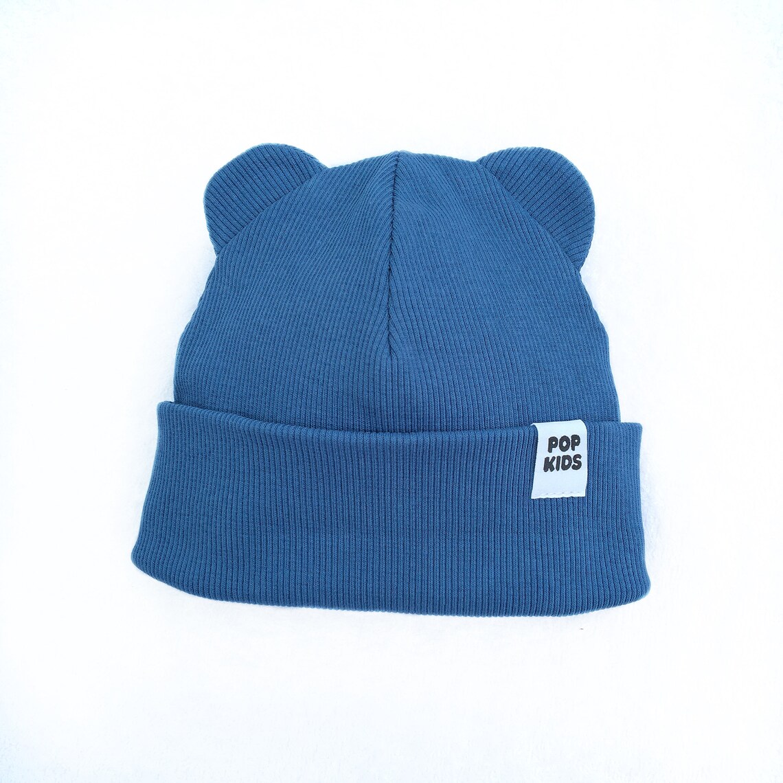 Blue baby bear hat hat toddler boy slouchy toddler hat Etsy