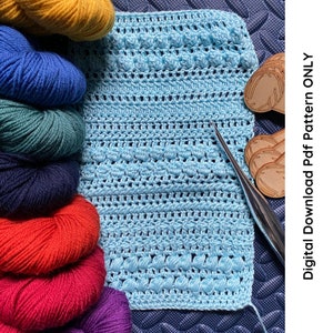 In the Mood Wrap Crochet Pattern, Pdf Pattern, Digital Download ONLY image 1