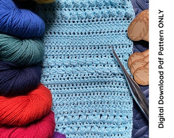 In the Mood Wrap Crochet Pattern, Pdf Pattern, Digital Download ONLY