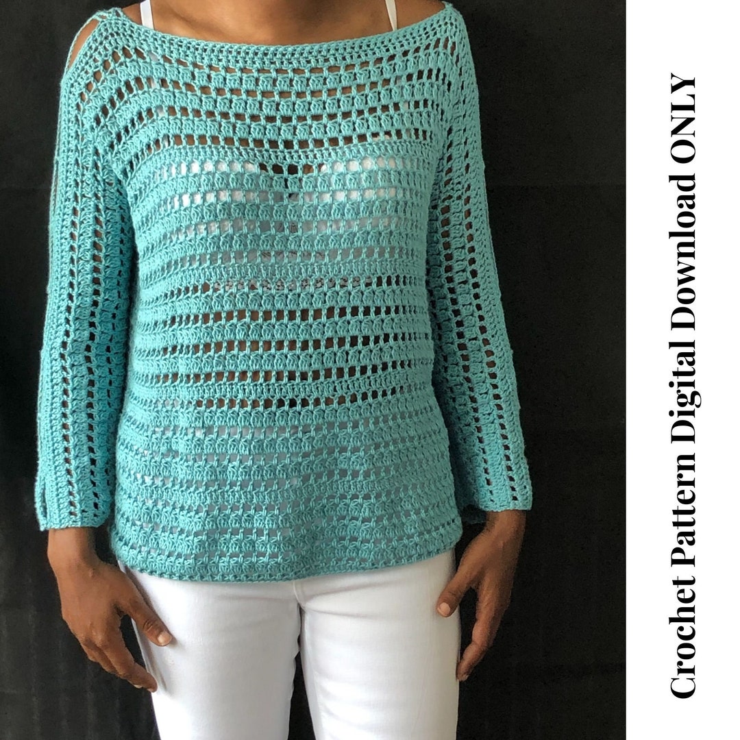 トップス sheller half sleeve stitch knit tops il_1080xN.3986778297_3abu.jpg