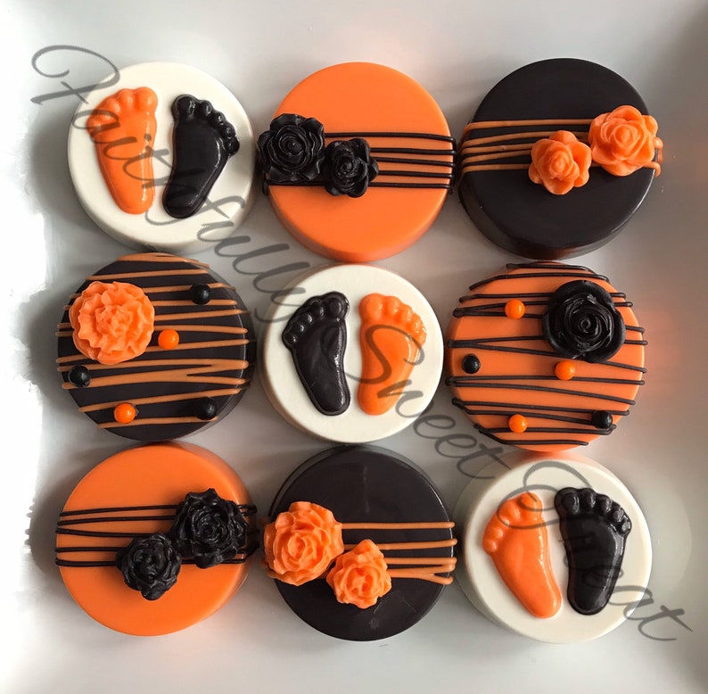 Baby Shower Cookies Chocolate Covered Oreos Etsy Canada