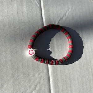 Polymer Bead Bracelet - Freddy Krueger