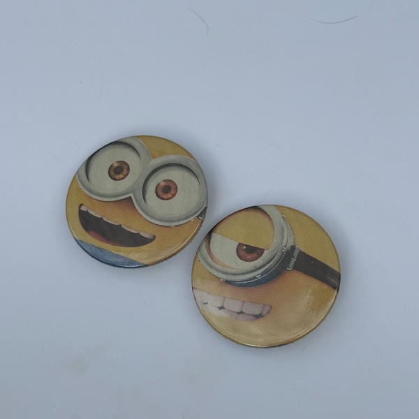 Badges upcyclés - Minions !