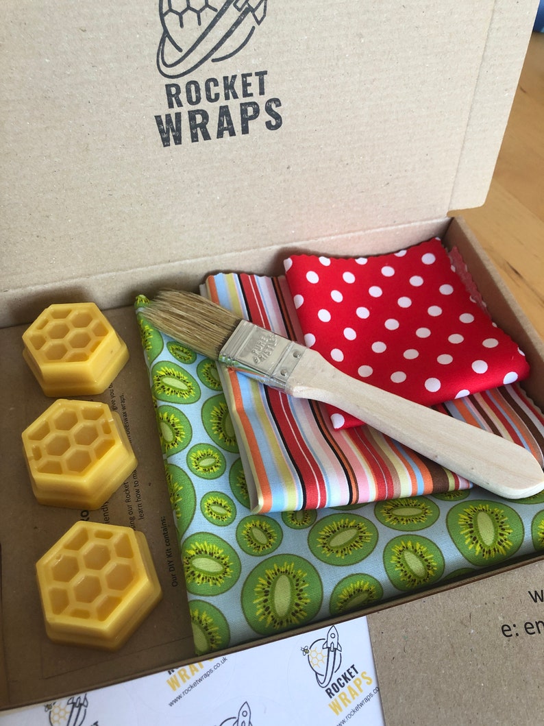 Beeswax Wrap DIY kits Etsy