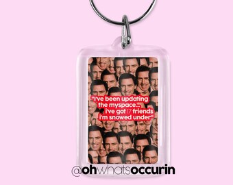 I&#39;ve been updating the myspace i&#39;ve got 17 friends i&#39;m snowed under keyring,bryn keyring,gavin and stacey gifts,gavin and stacey,barry