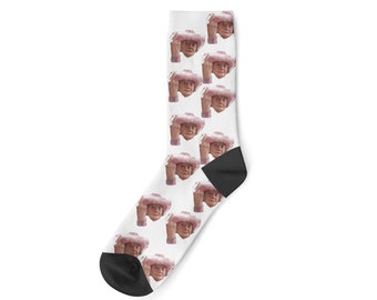 Doris Face Socks,gavin and stacey,barry island,doris socks,doris,socks,gavin and stacey socks,gavin and stacey gifts,funny socks,