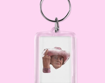 Doris Single Face keyring,gavin and stacey gifts,gavin and stacey,barry island,oh what's occuring,what's occurin,nessa gifts,barry,