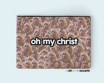 Oh MY Christ Pam Coin Purse,gavin and stacey,barry island,Nessa gifts,Pam,gavin and stacey socks,gavin and stacey gifts,purse,coin purse