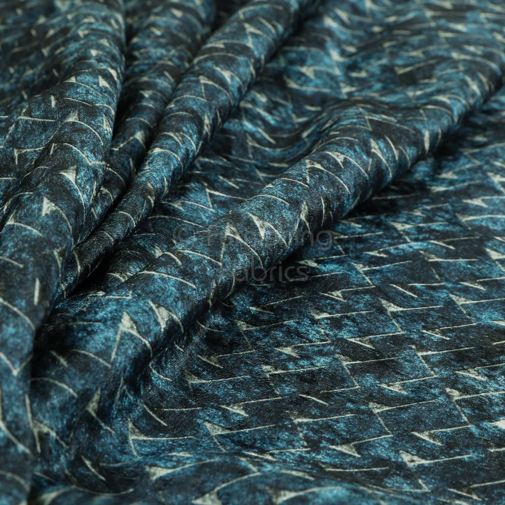 Free Worldwide Delivery Furnishing Fabric New Navy Blue Colour | Etsy