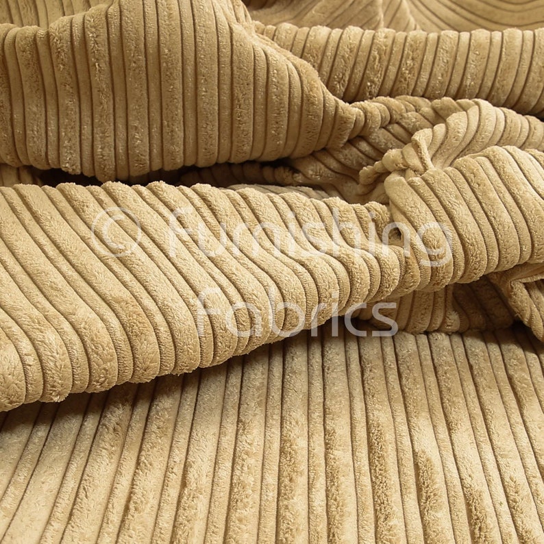 Free Worldwide Delivery Furnishing Fabrics Soft Jumbo Cord Etsy