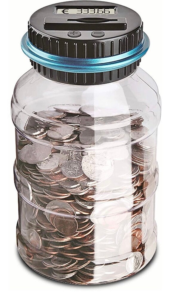 Digital Counting Money Jar Etsy Ireland
