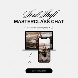 Czat Masterclass SoulShift: Przekształć swój wewnętrzny świat - Ekskluzywne miesięczne członkostwo