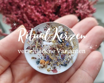 Ritualkerze Ritual Teelicht I Spiritualität & Magie I Zeremonie