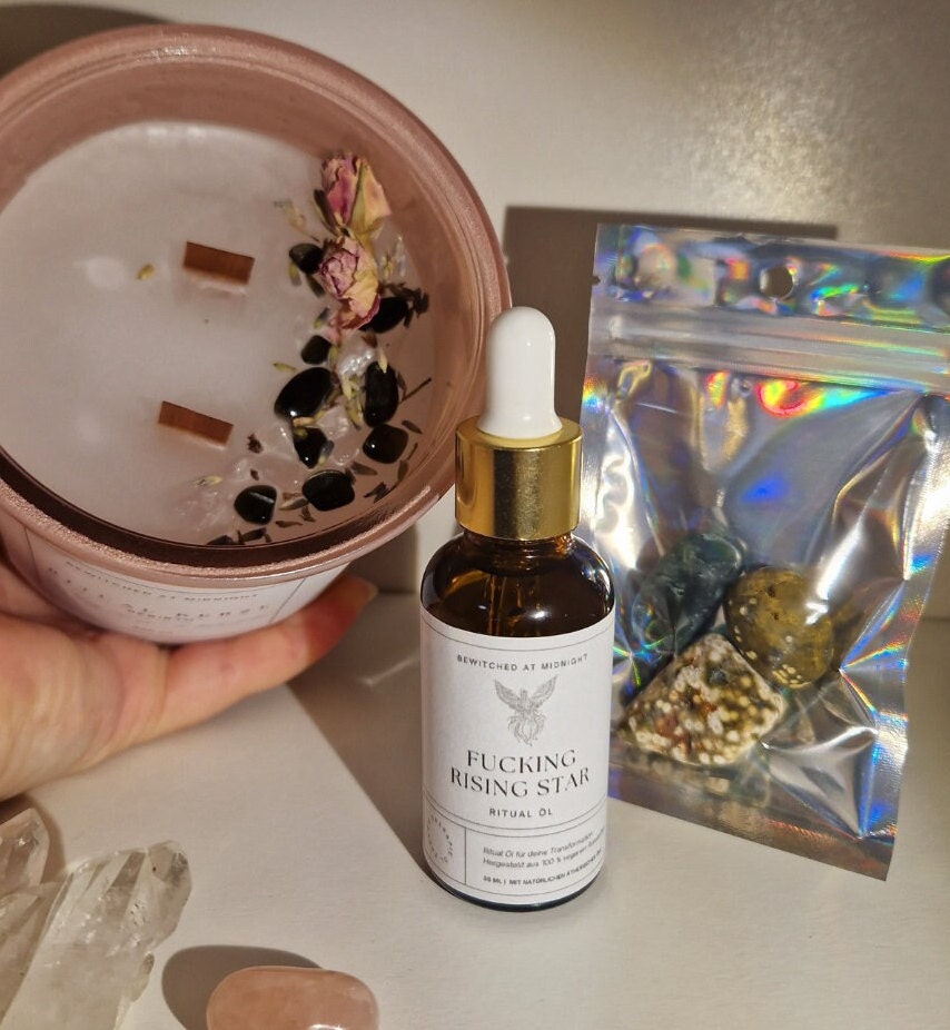 Ritual Set 'rebirth' 2 or 3 Pieces I Ritual Candle - Etsy UK