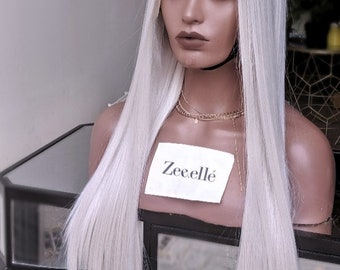 Silver Wig Etsy
