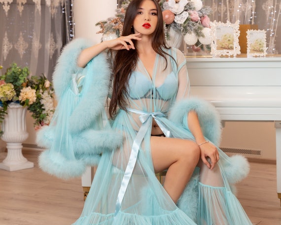 Blue lingerie dress cheap